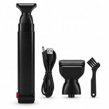 Back Shaver for Men Long Handle Folding Telescopic Rechargeable Body Hair Trimme
