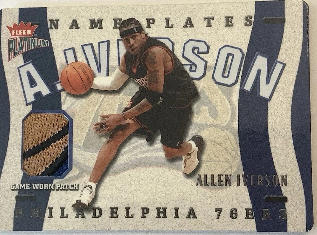 Fleer Allen Iverson Basketball 2002-03 Season Sports Trading Cards