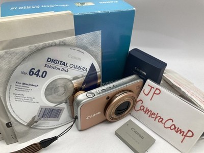 READ Canon PowerShot SX210 IS gold Compact Digital Camera From Japan B615