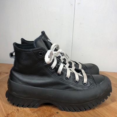 Converse Chuck Taylor All Star Lugged 2.0 Leather Hi Shoes Womens 7.5 Sneaker