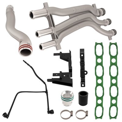 Kühlmittel Rohrsatz for Porsche Cayenne 4.5 2003-2006 94810605905 Aluminium Set