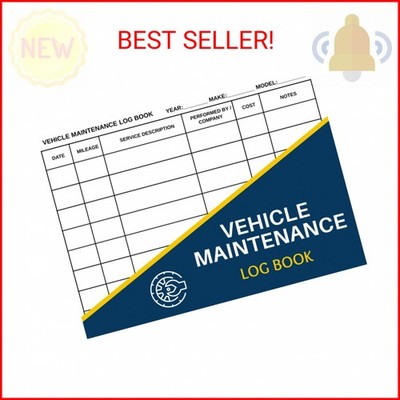 Vehicle Maintenanace Log Book: Car Maintenance Log Book - Vehicle Repair and Mai