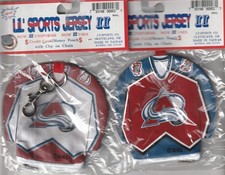 J.F. Sports -Pair of Colorado Avalanche Hocke...