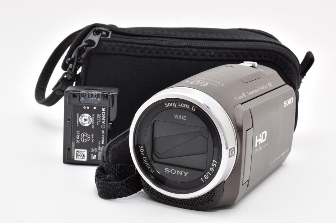 【美品】SONY HDR-CX680 Sony HDR CX680 Handycam Digital Video Camera 30x Zoom Full HD