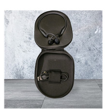 Shokz Open-Ear Behind-the-Neck Bluetooth Headphones, Black, Case  USB Cable