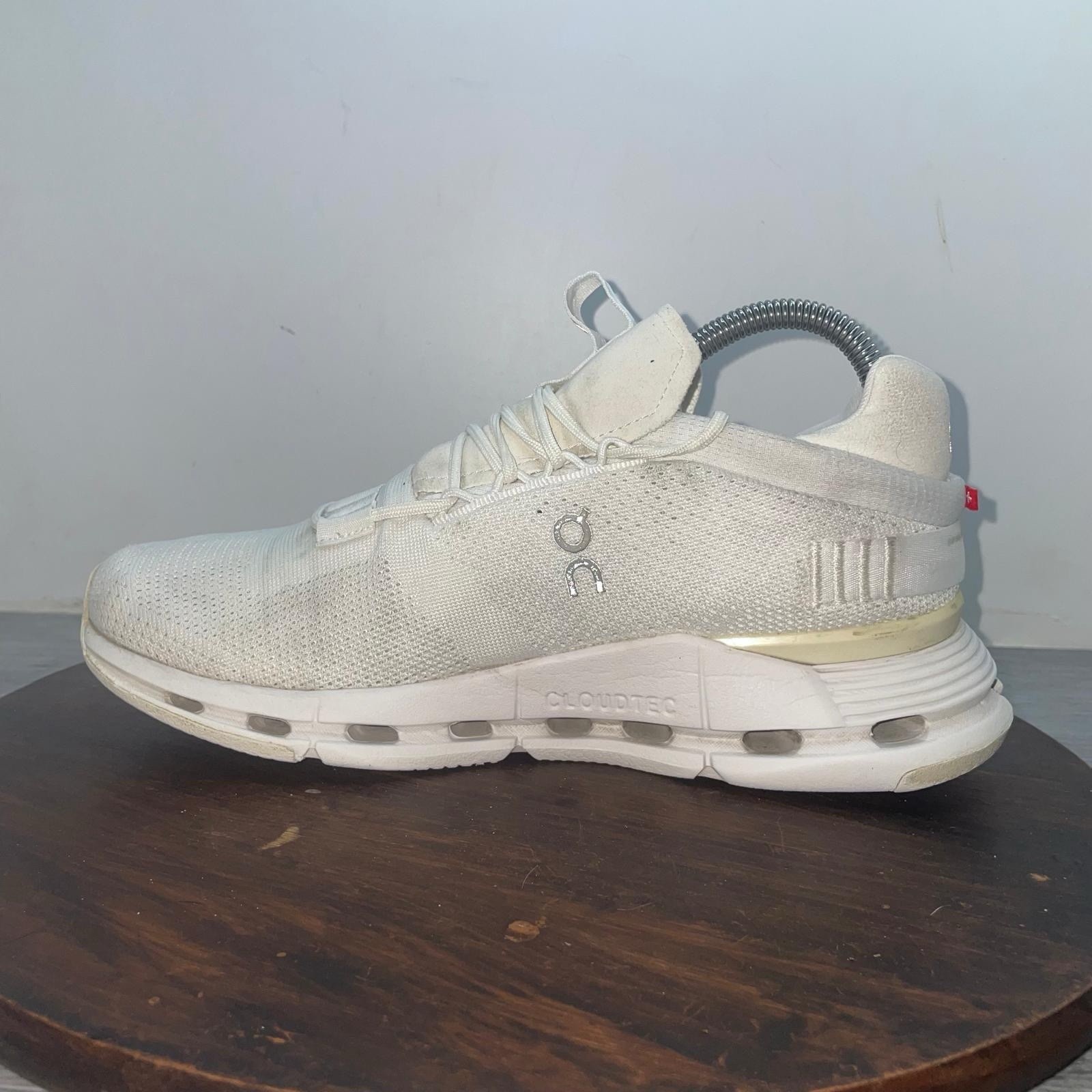 On Cloud Cloudnova Triple White Cloudtec Running … - image 2