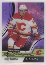 2021-22 Upper Deck Synergy Exceptional Stars Purple 30/199 Johnny Gaudreau 15fy