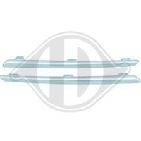 1X Zier-/Schutzleistensatz, KüHlergitter Diederichs 4483042 Passend FüR