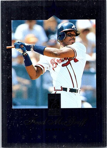 Fred McGriff 1997 Donruss Elite #44 Atlanta Braves - Picture 1 of 2
