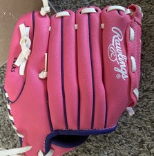 Rawlings Baseball Youth Glove PINK Right Hand Throw 9 Inch  PL90PPW 