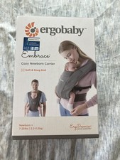 Ergobaby Embrace heather grey Baby Carrier for Newborns from Birth