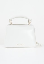 MARNI Borse Donna Bianco Borsa mini Borsa a mano con logo Primavera estate 2026