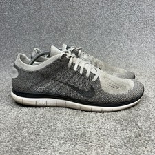 Nike Free 4.0 Flyknit Oreo Running Shoes Sneaker Men\'s 15 Black Grey Barefoot Nike Free 4.0 Flyknit Oreo Men main image 3