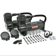 Viair 44442 444C Dual Performance Value Pack Air Compressor - Stealth Black