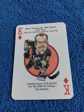 Mark Recchi Card Pittsburgh Penguins Hero Decks Playing Card Hockey Card NHL