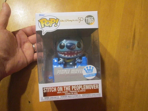FUNKO POP DISNEY LILO & STITCH ON THE PEOPLEMOVER # 1165 WALTDISNEY WORLD 50