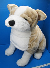 Melissa  Doug Jumbo 20" Realistic Bulldog Plush Stuffed Animal Toy