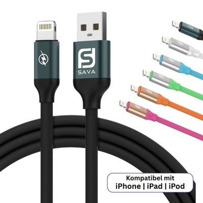USB A Ladekabel für Apple iPhone 14 13 12 11 X iPad SchnellLadekabel Datenkabel