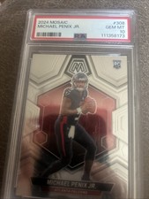 2024 Panini Mosaic Michael Penix Jr Rookie Base Card! PSA 10!