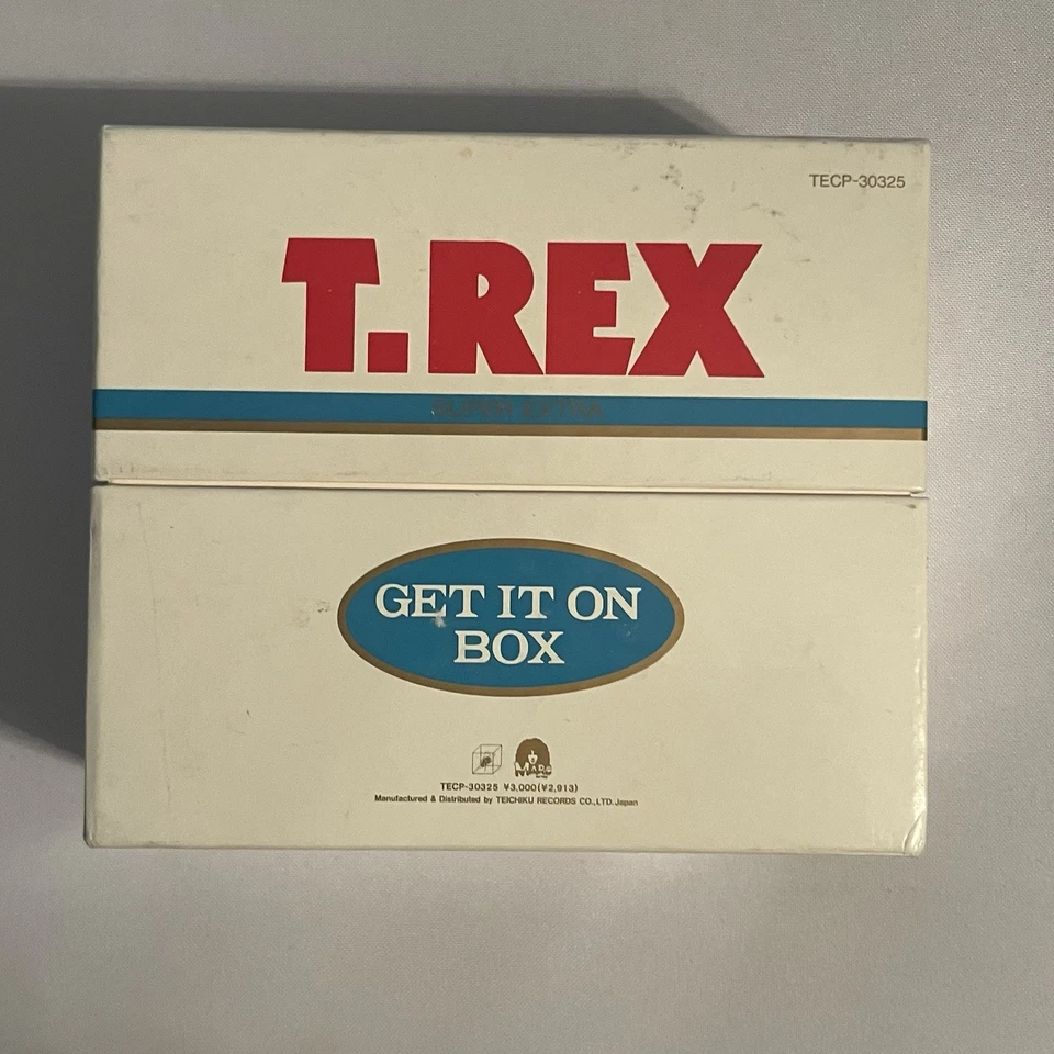 T. REX - Get It On - JAPAN CD BOX SET - Inc T-Shirt & Sticker - 1990 - GLAM ROCK - Image 3 of 4