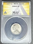 1999-P Jefferson Nickel — photo from another recent sale