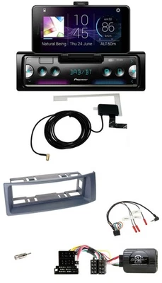 Pioneer DAB Bluetooth Lenkrad USB Autoradio für Renault Megane Scenic 1999-2003 - Bild 1 von 4