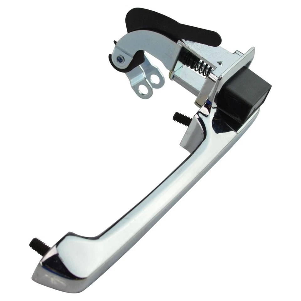 Chrome Outside Exterior Door Handle Left & Right Pair Set for 80-96 Ford Truck - Image 2 of 4