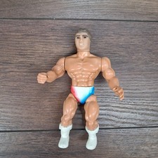 Jim Brunzell 1985 Remco AWA Action Figure Loose WWE High Flyers Killer Bees
