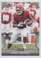 2019 Leaf Draft Rodney Anderson #63 02fd