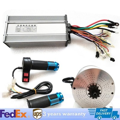 2000W 60V Brushless BLDC Motor Kit with Controller for Electric Scooters