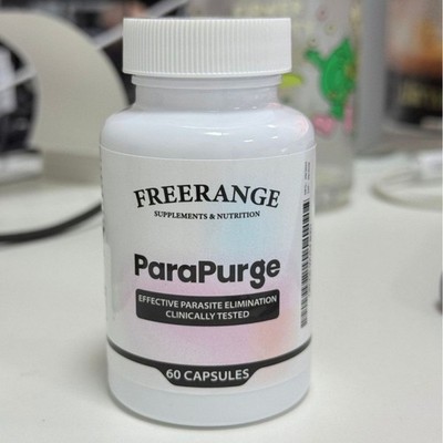 FreeRange ParaPurge Advanced Parasite Cleanser 60 Capsules Para Purge Free Range