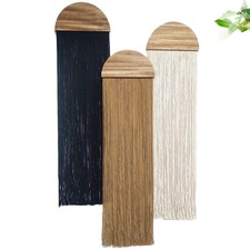 Macrame Wall Hanging Large Colorful 3 pcs Semi circle Yarn Tapestry Home Boho...