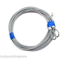 Pair Garage Door Cables for 7' or 8' High Torsion Spring Door-select door height
