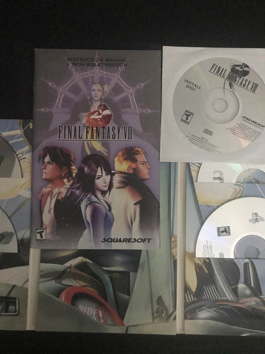 Final Fantasy VIII (PC, 2000) - Squaresoft | eBay