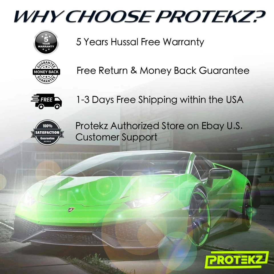 9005 HB3 Kit de faros LED bombillas para HYUNDAI Elantra GT 2018-2019 High Beam Foto 2 de 4