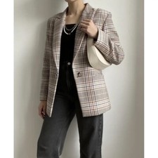SANDRO Paris jacket blazer suit hounds tooth ...