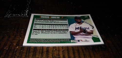 064: 2022 Topps Finest Flashbacks Edward Cabrera #129 Miami Marlins, RC, Rookie - Picture 7 of 10