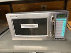 Lot 2x Sharp R-21Lcfs 1000W Commercial Microwave Ovens - Stainless Steel