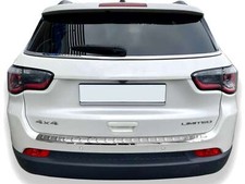 Edelstahl Ladekantenschutz Chrom passend für JEEP COMPASS II | BJ ab 2017>