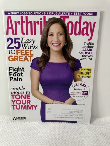 Arthritis Today Jan/Feb 2014 Jamie Shupak; Fight Foot Pain