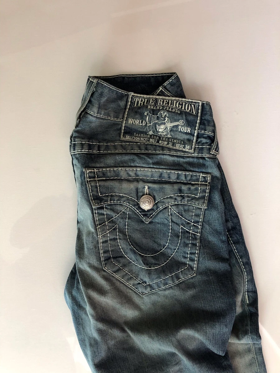 True Religion Mens Denim Classic Jeans Size 31. Authentic eBay