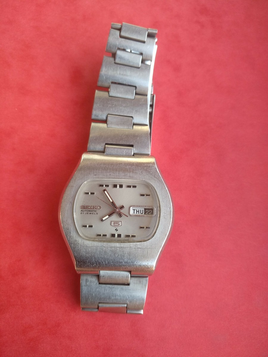 Vintage Seiko 5 Automatic 6119-5431 21J Day/Date Wristwatch_1327