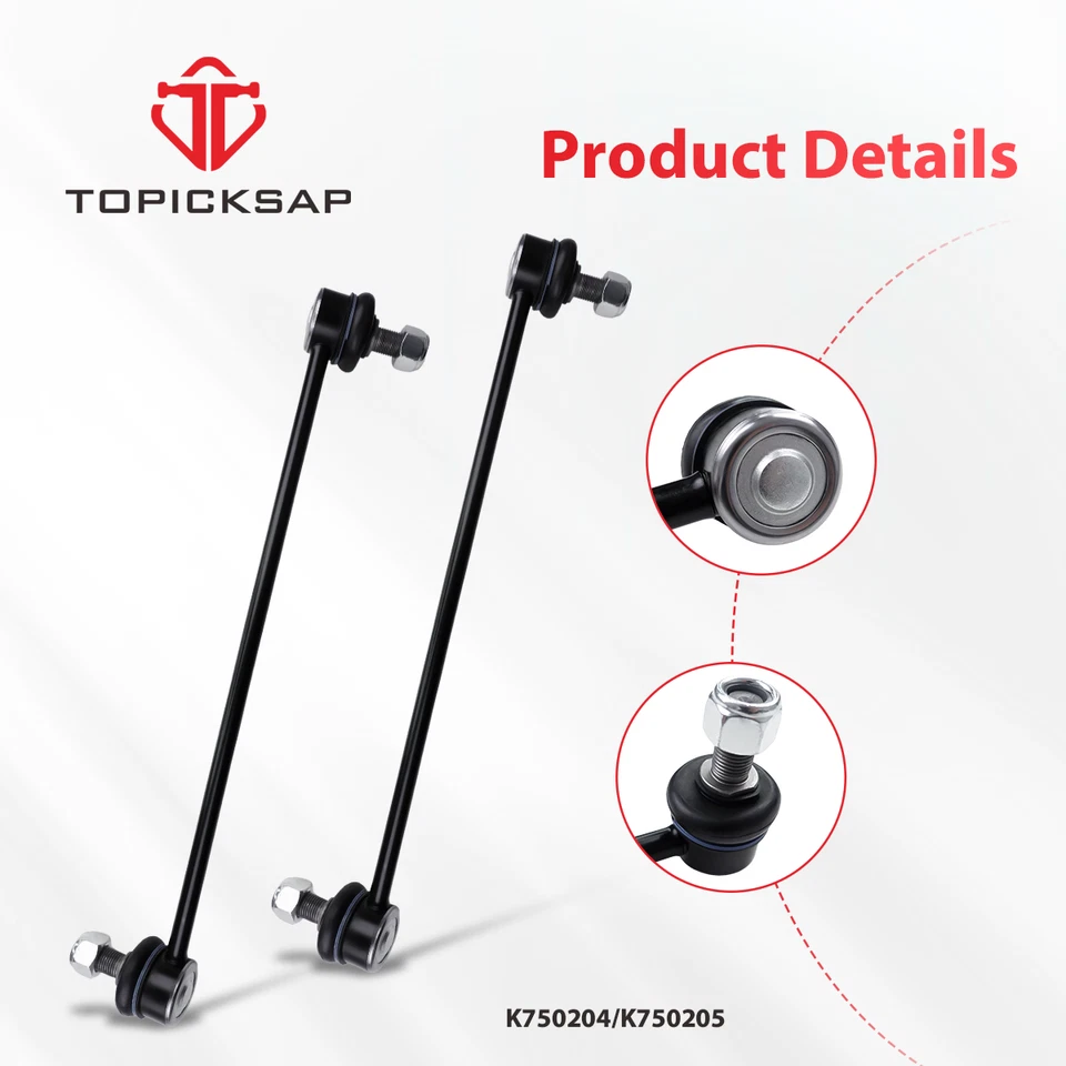 Barra estabilizadora de brazo de control 4 piezas para Hyundai Santa Fe 2007-2012 Kia Sorento 2011-2013 Foto 4 de 4