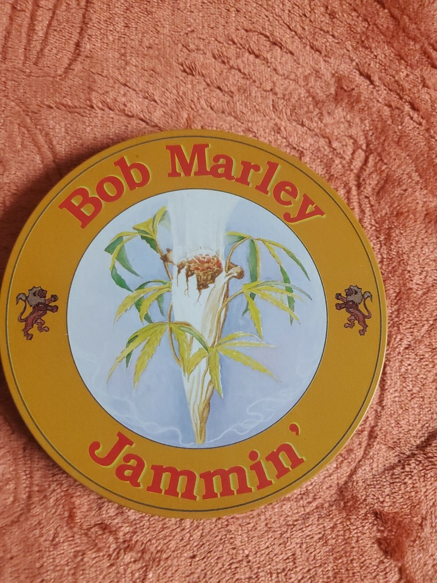 RARE BOB MARLEY JAMMIN CD. ITALY 1993.CIRCULAR METAL BOX. DOG N