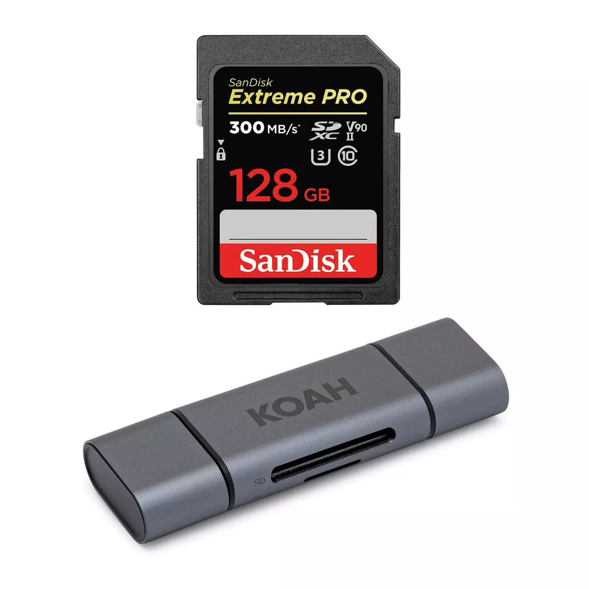 SanDisk Extreme Pro - flash memory card - 128 GB - SDXC UHS-II