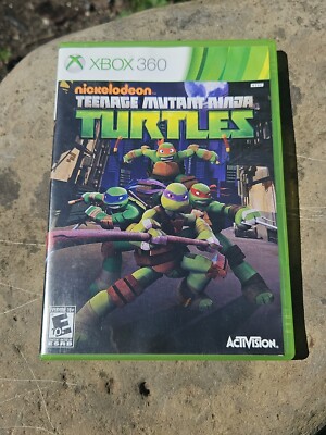 Nickelodeon Teenage Mutant Ninja Turtles (Xbox 360, 2013) Disc In VGC No Manual 