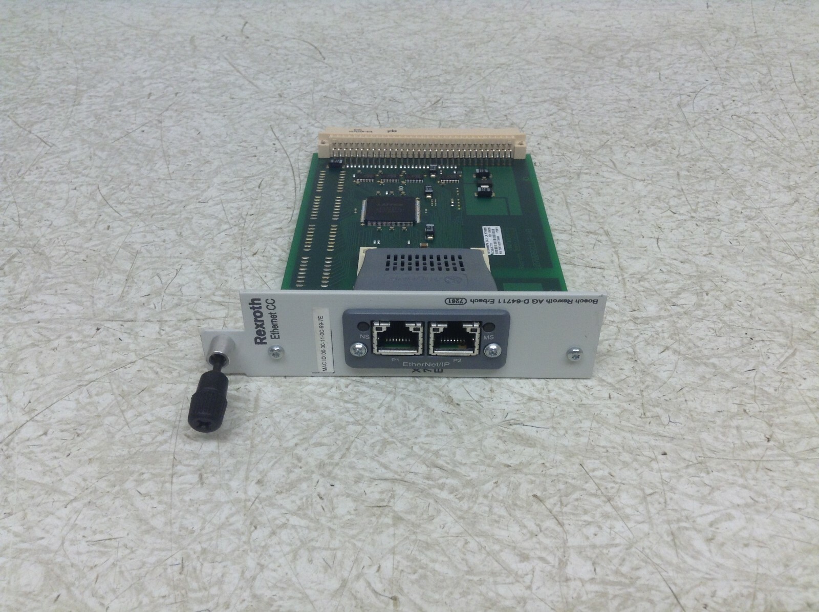 Rexroth Bosch Ethernet CC/100MBAUD 2-Port MOD Module R911172630-AA1 (VT)