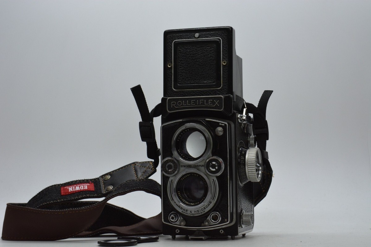 NEAR MINT] Rolleiflex 3.5D 6x6 TLR Camera, tessar 75mm f3.5 Lens