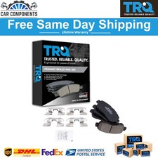 TRQ New Front Posi Ceramic Disc Brake Pad Kit Set For 2018-2019 Nissan Kicks