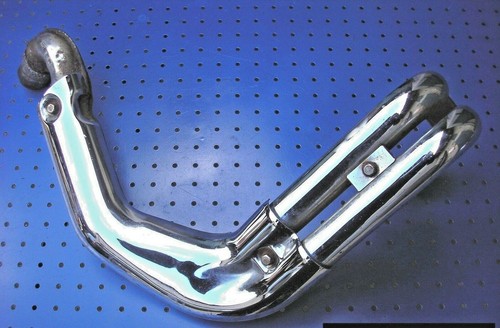 AUSPUFF KRÜMMER BLENDE EL 250 EXHAUST SILENCER ECHAPPEMENT SCARICO MANIFOLD PIPE